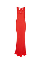 Gracie Maxi Dress Crimson - Isabelle Quinn